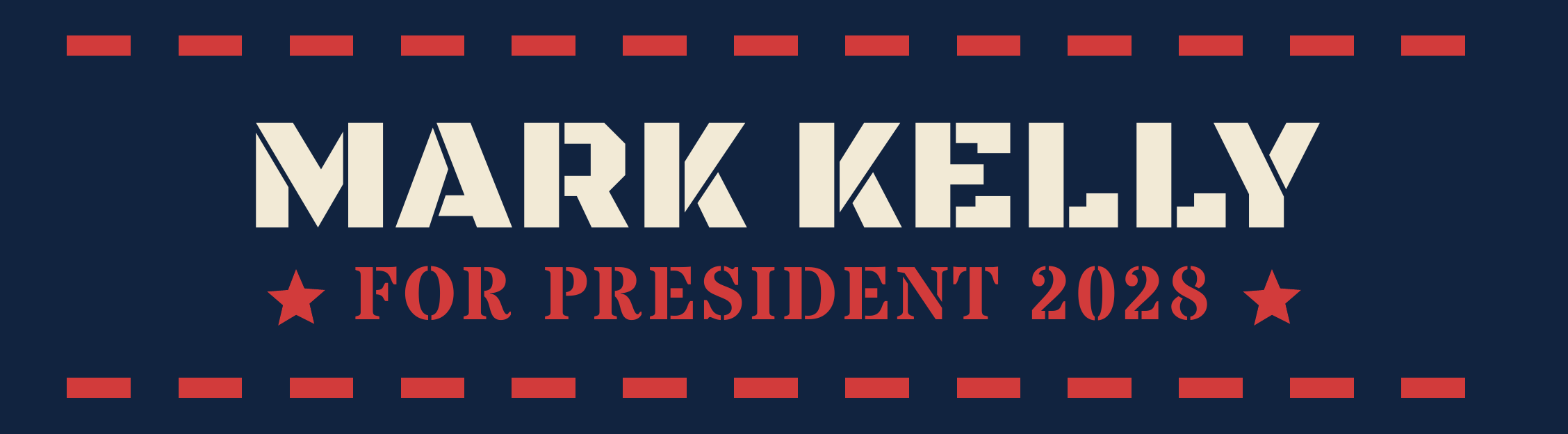 Mark Kelly sticker