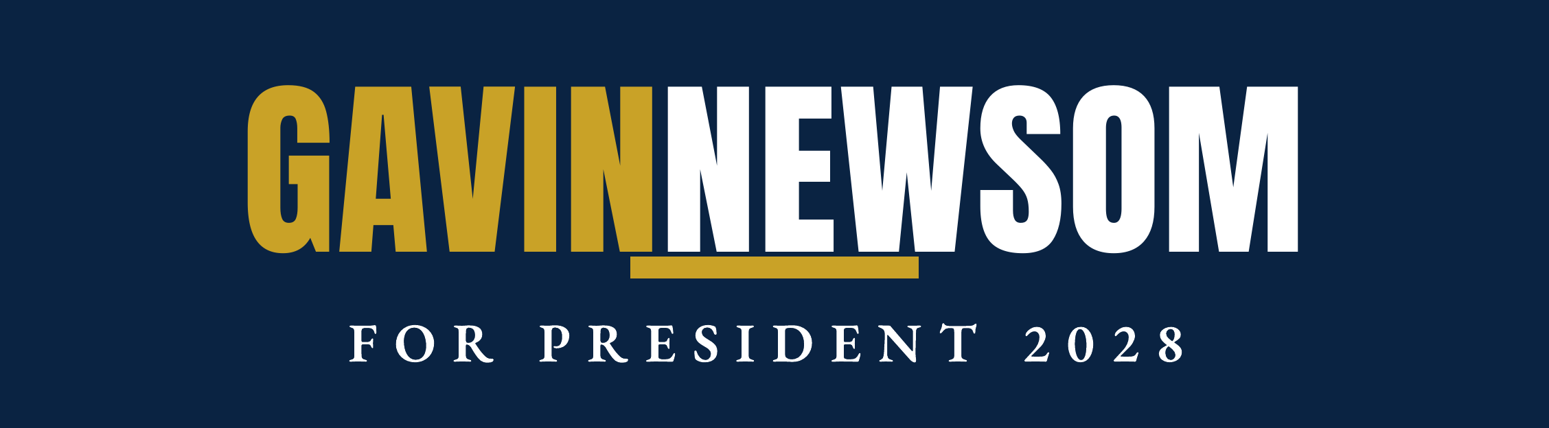 Gavin Newsom sticker