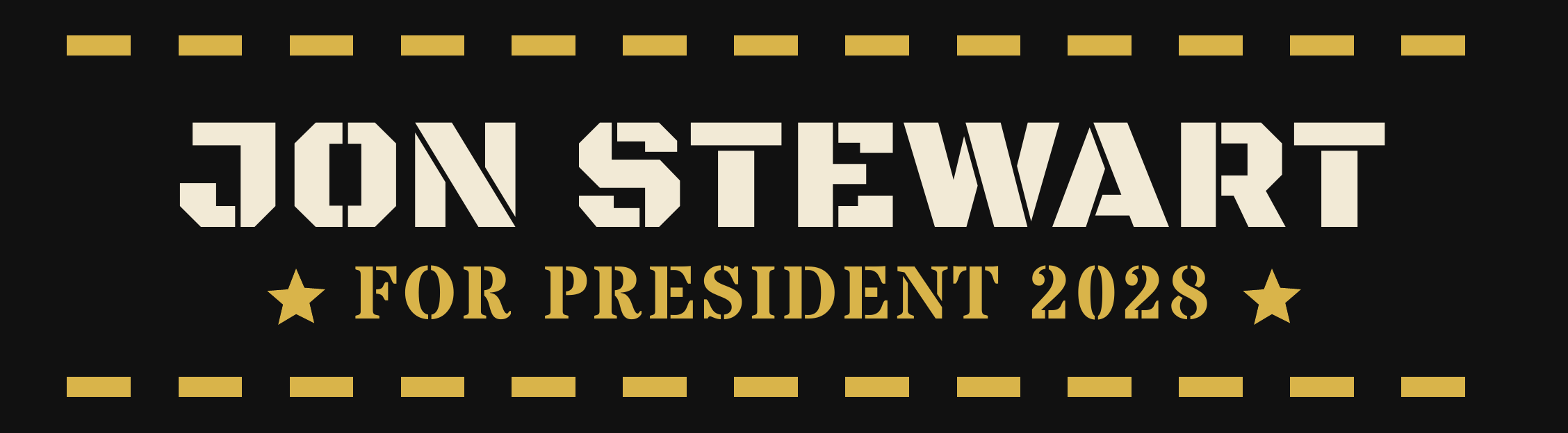 Jon Stewart sticker