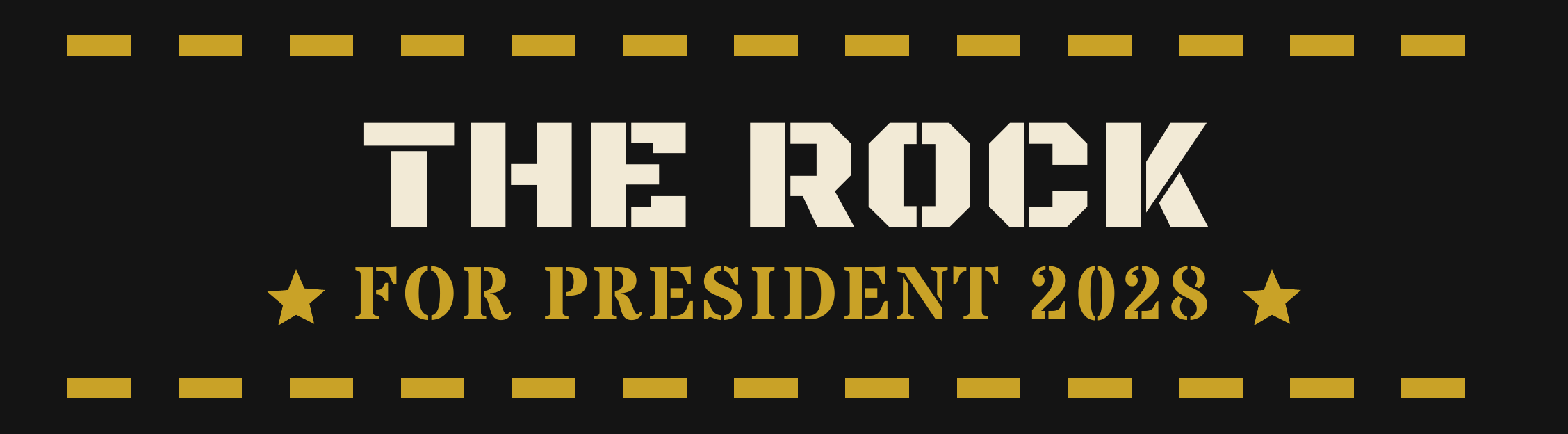 The Rock sticker