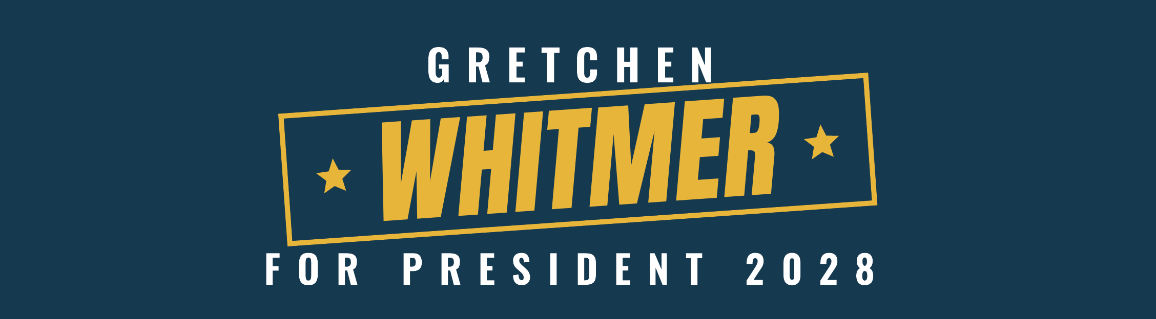 Gretchen Whitmer sticker